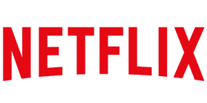 Netflix logo, a popular streaming service.