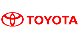 Toyota logo, a leading automotive manufacturer.