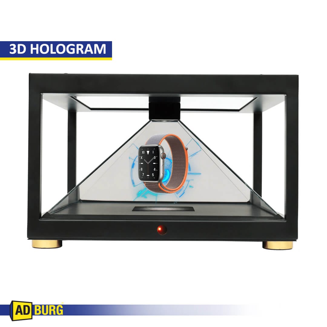 AdBurg 3D Hologram Projection – Immersive Floating Visuals for Events, Retail, and Branding