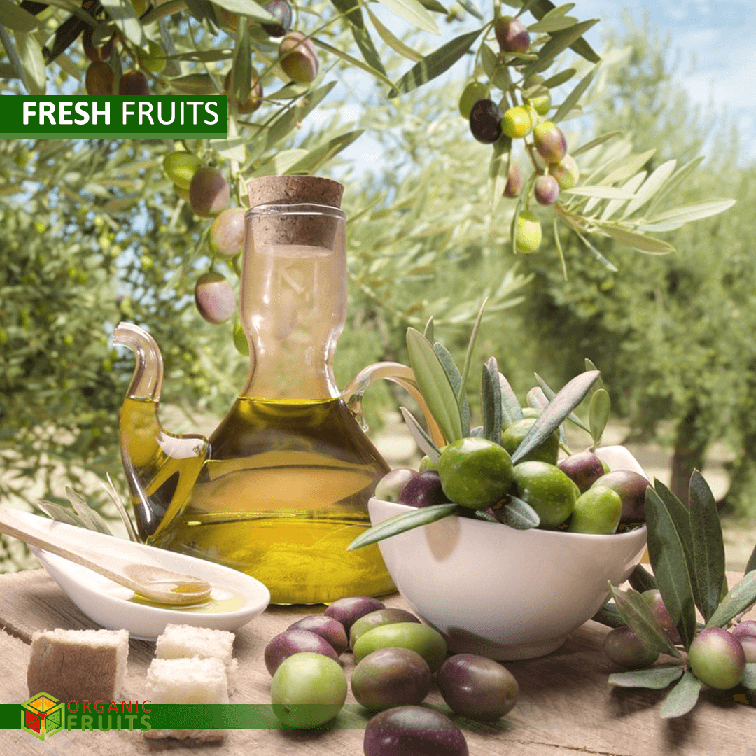 Plump, green organic olives displayed on a rustic wooden surface, highlighting their rich color and texture, perfect for wholesale distribution.