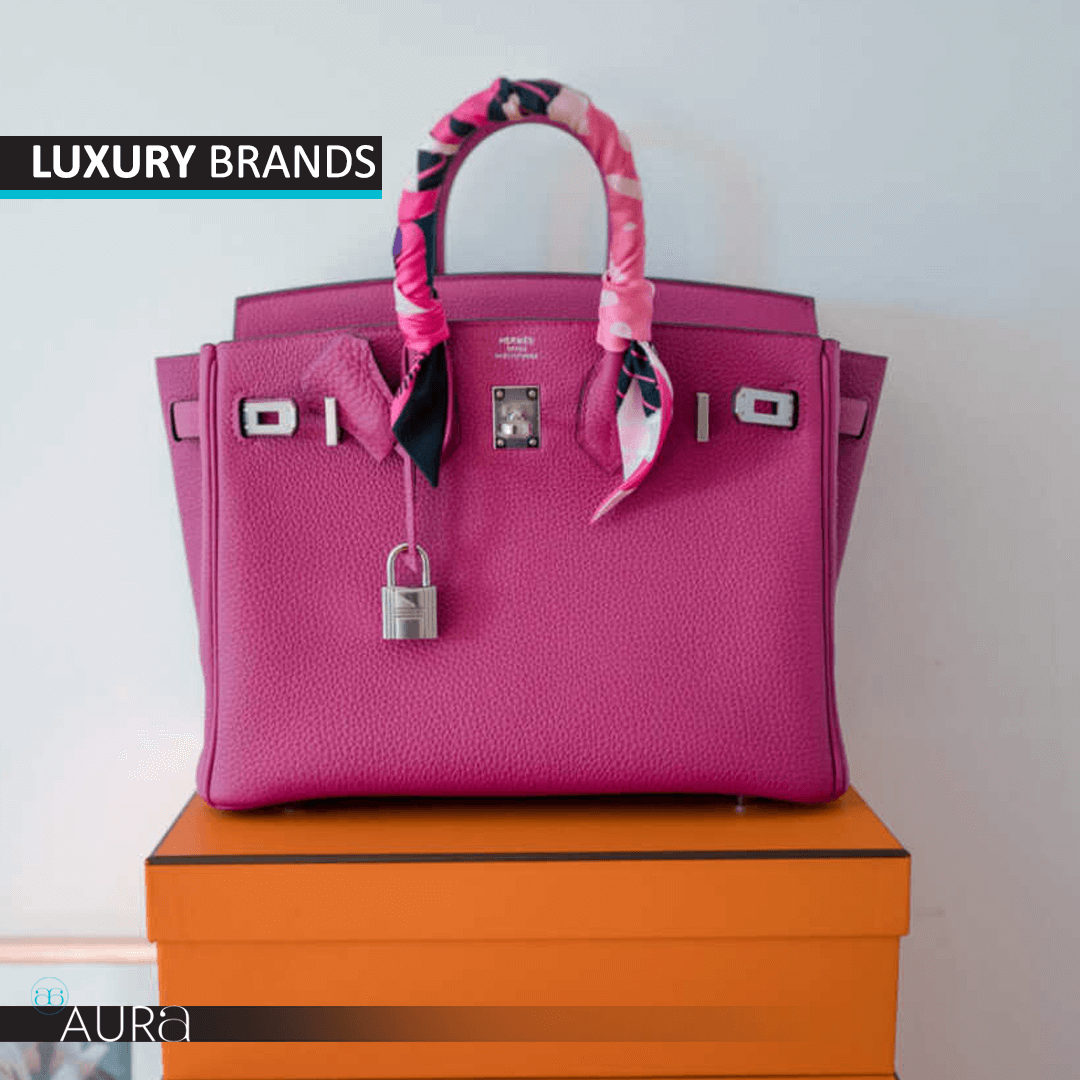 Pre-owned Hermes bag available at Aura Luxury – A symbol of elegance and sophistication.