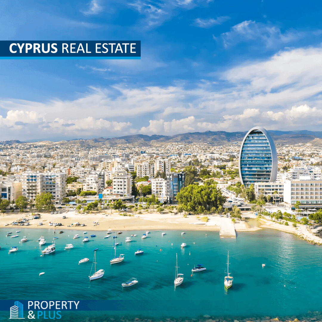 Luxury real estate properties for sale in Cyprus offered by Property & Plus, featuring villas, apartments, and investment opportunities.