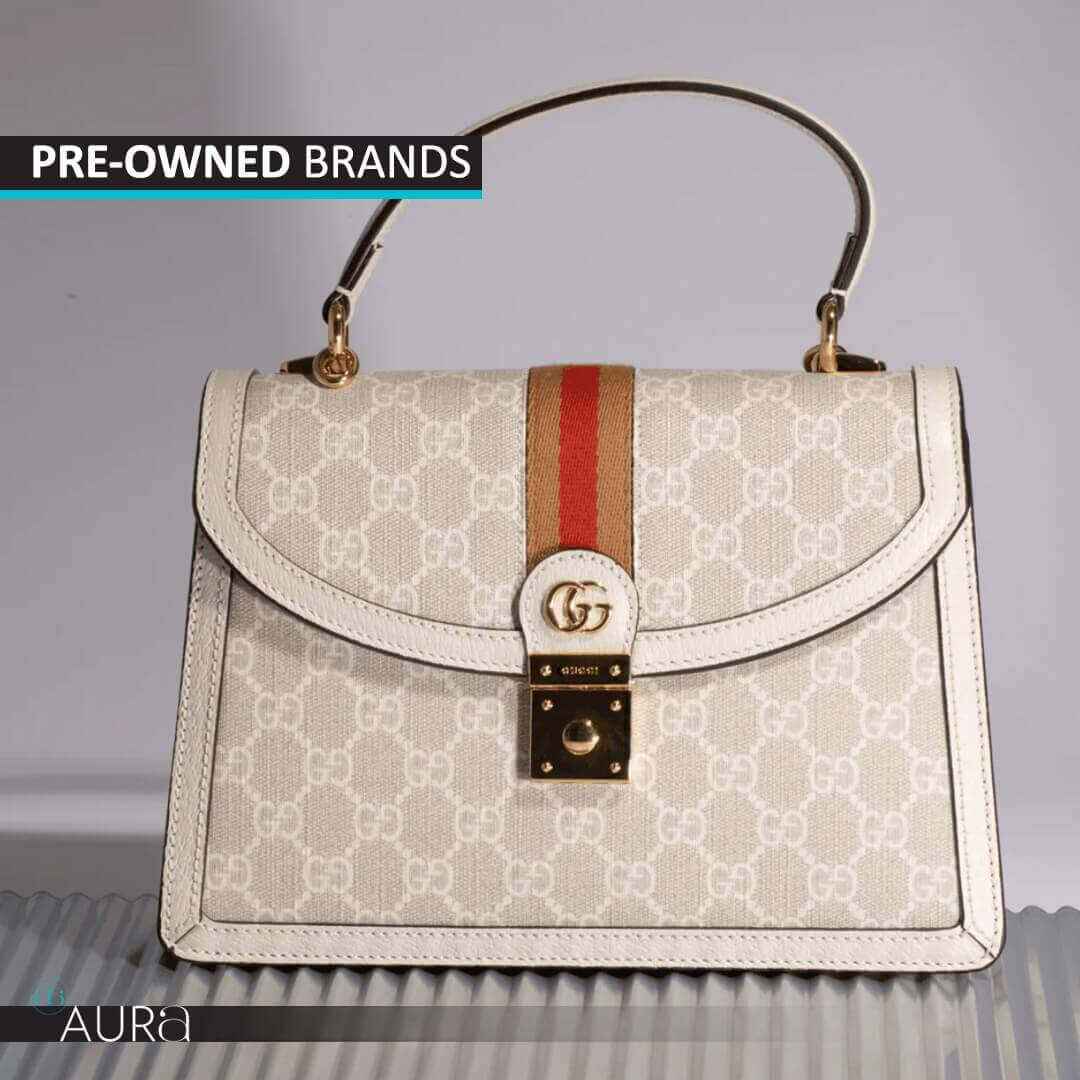 Pre-Owned Gucci GG Marmont Shoulder Bag - [Color] Leather - Brand for Less