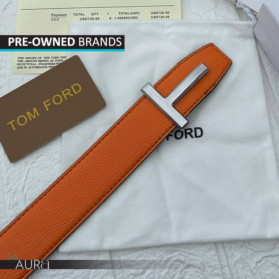 Pre-owned Tom Ford Belt - Modern Luxury