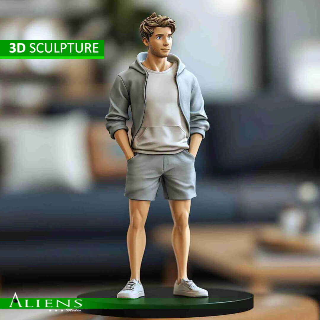 Custom 3D Figurines – Stunning Small Sculptures for Gifts, Events, and Branding