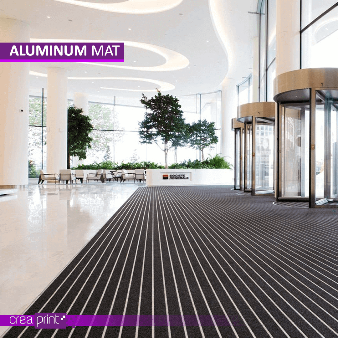 Custom Aluminum Door Mat with Logo – Durable, Elegant, and Personalized for Business or Home Use