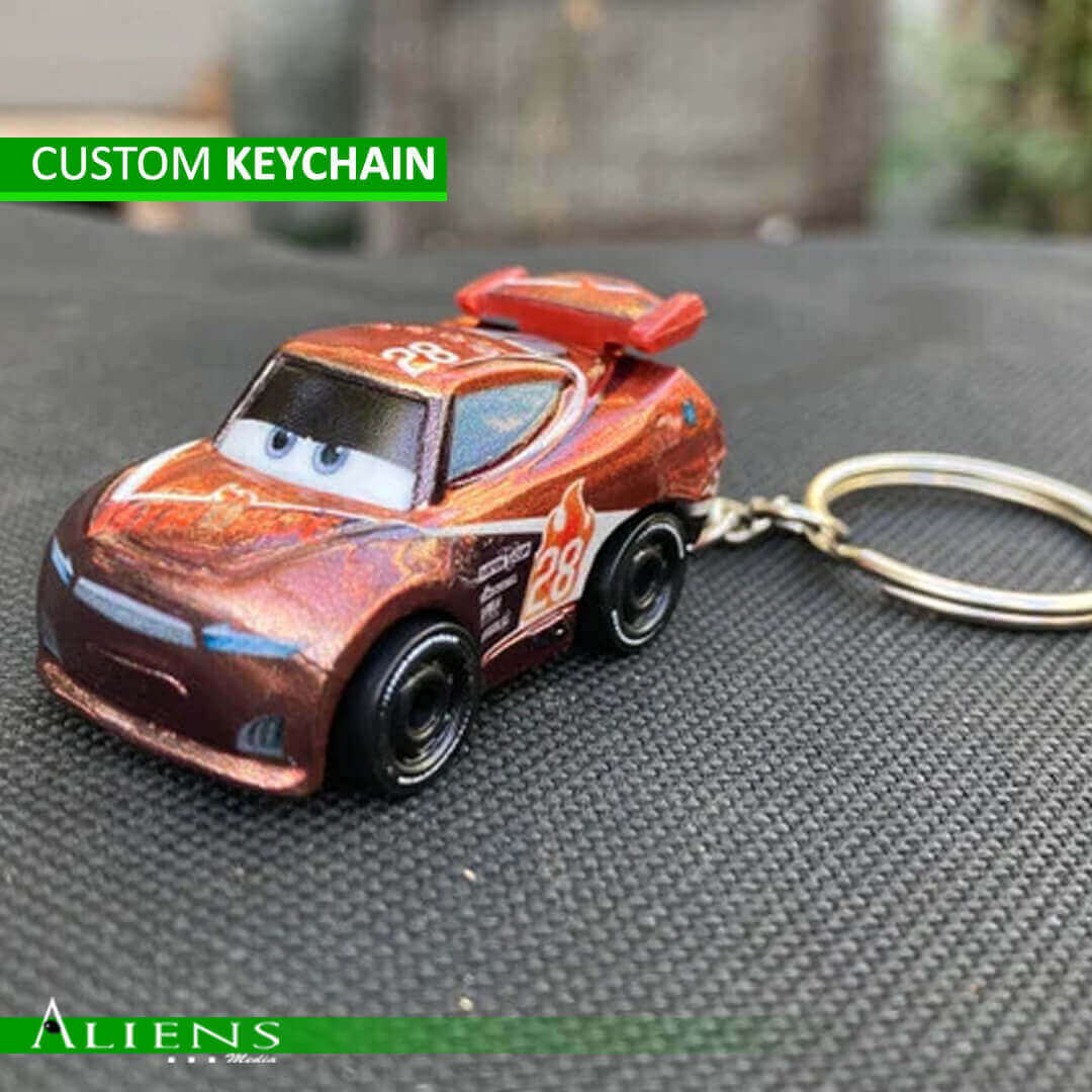 Custom 3D Car Shape Keychain – Unique and Personalized Keychain for Car Lovers