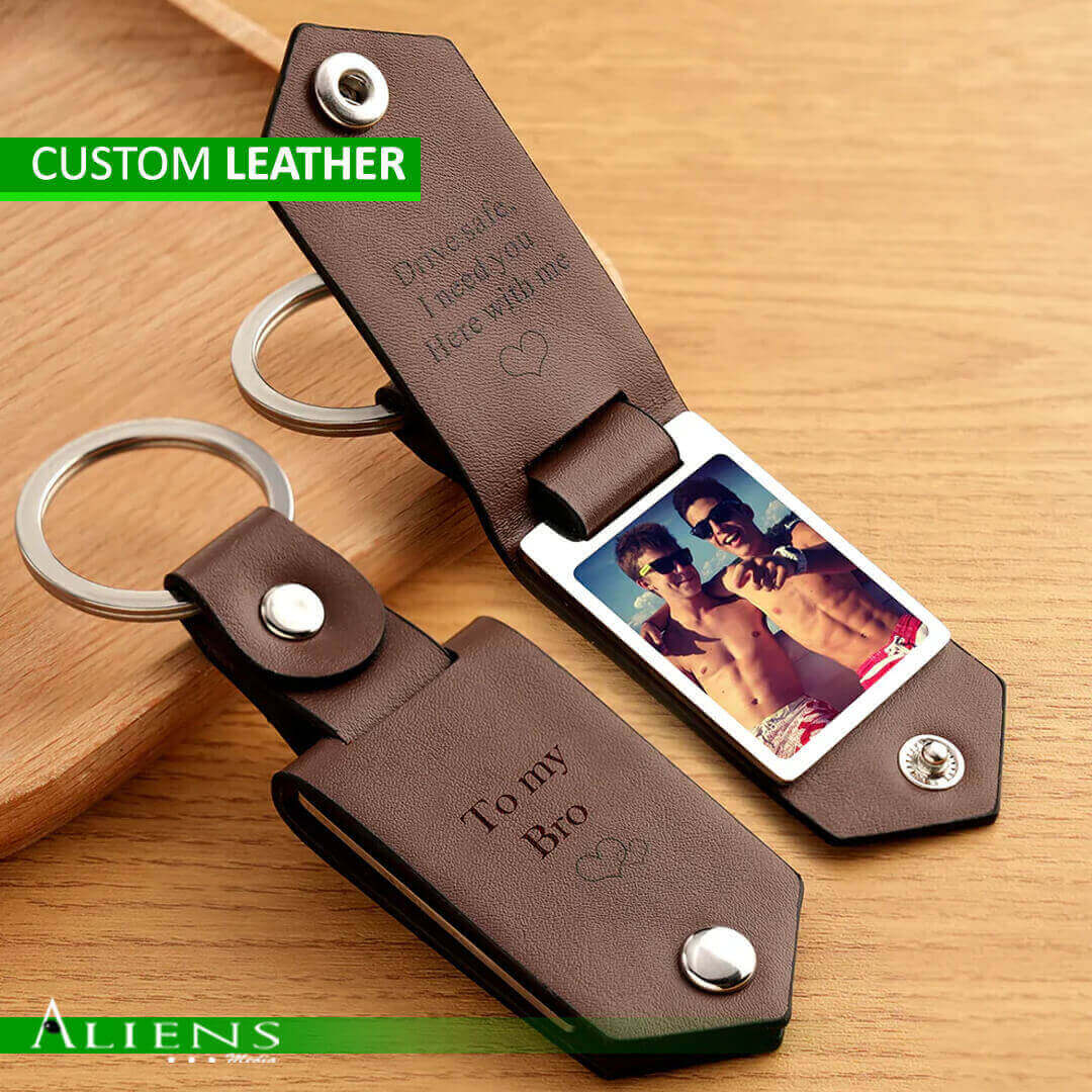 Custom Leather Keychain – Stylish and Practical Personalized Gift for Everyday Use