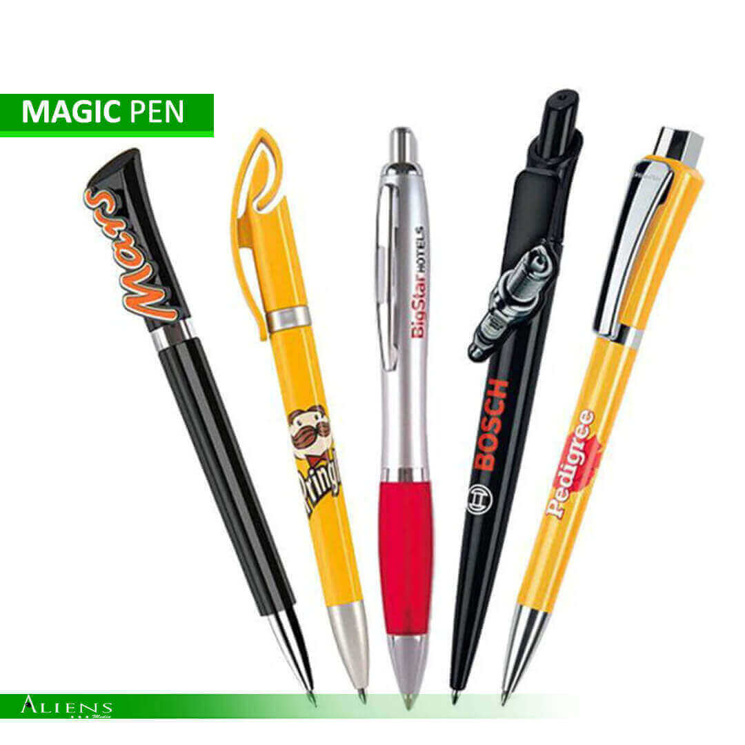 Custom Pens with 3D Logo on Top – Personalized and Stylish Promotional Gifts