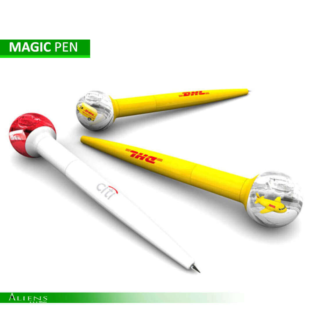Personalized Water-Filled Pens with Floating 3D Designs – Eye-Catching Promotional Items