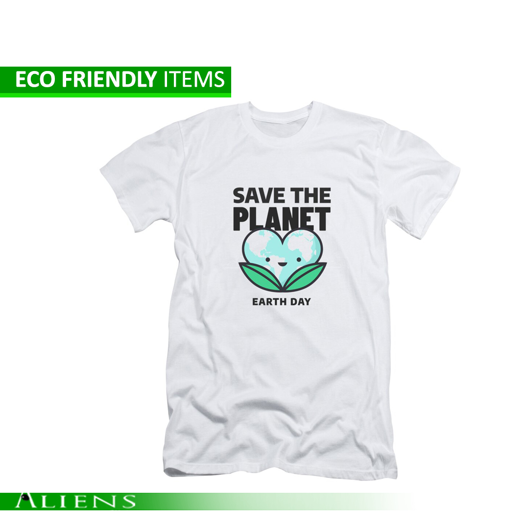 Eco-friendly t-shirt made from sustainable materials, perfect for promotional branding and environmentally conscious businesses.