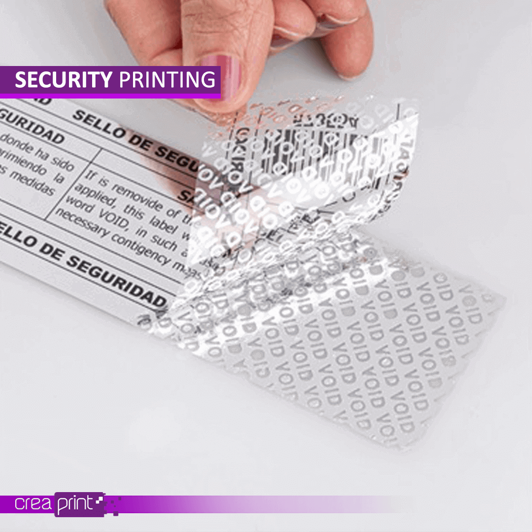 A mesmerizing close-up of a holographic label, showcasing shifting colors, 3D depth, and intricate patterns that defy easy replication.