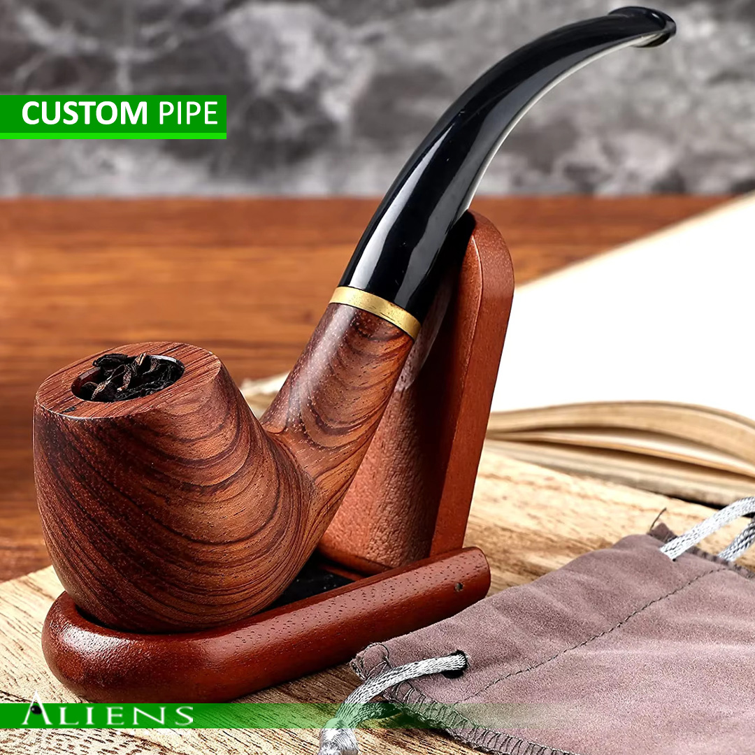 Custom Smoking Pipe – Elegant and Unique Promotional Gift with Personalized Branding.