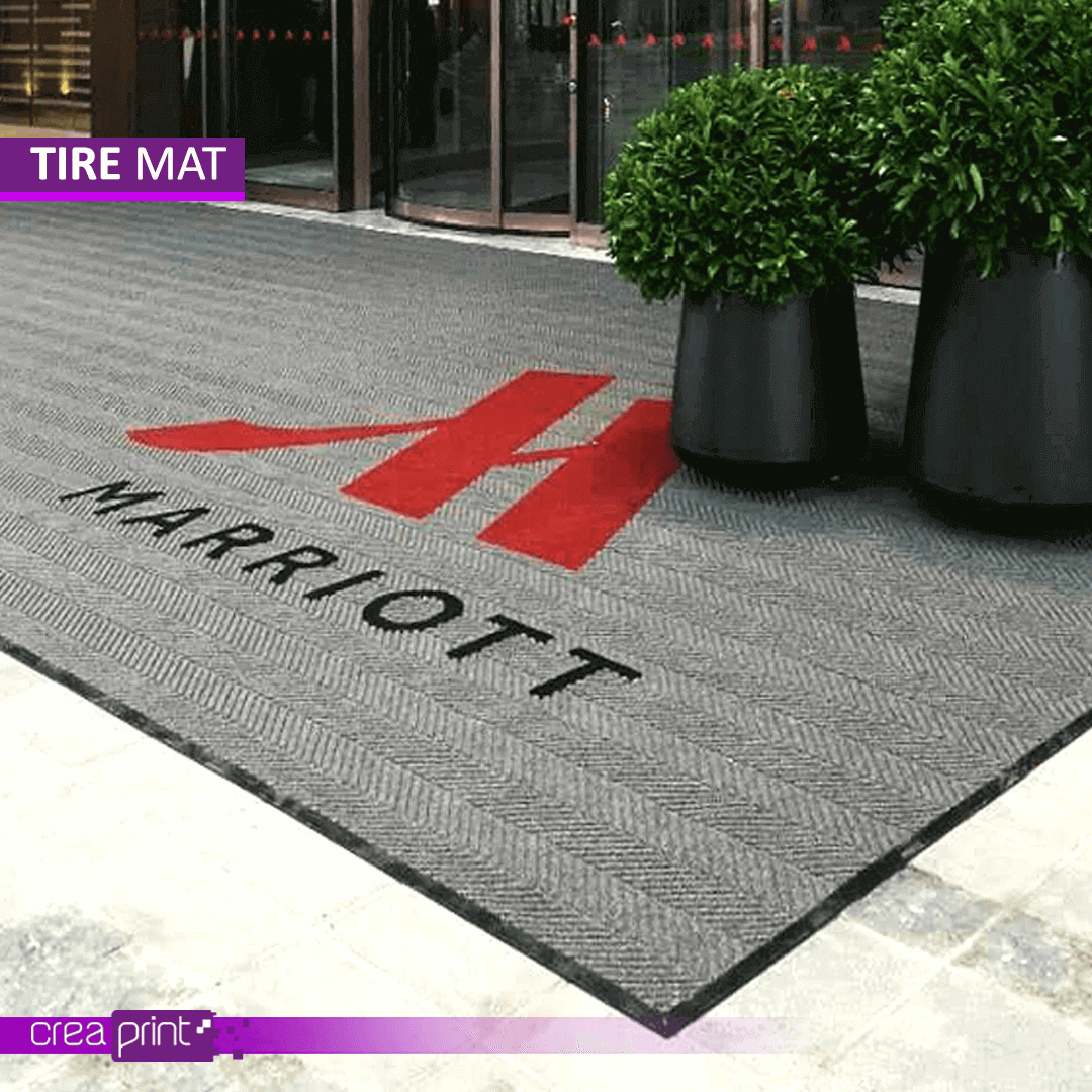 Custom PVC Logo Door Mat – Durable, Non-Slip, and Personalized for Home and Business Entrances