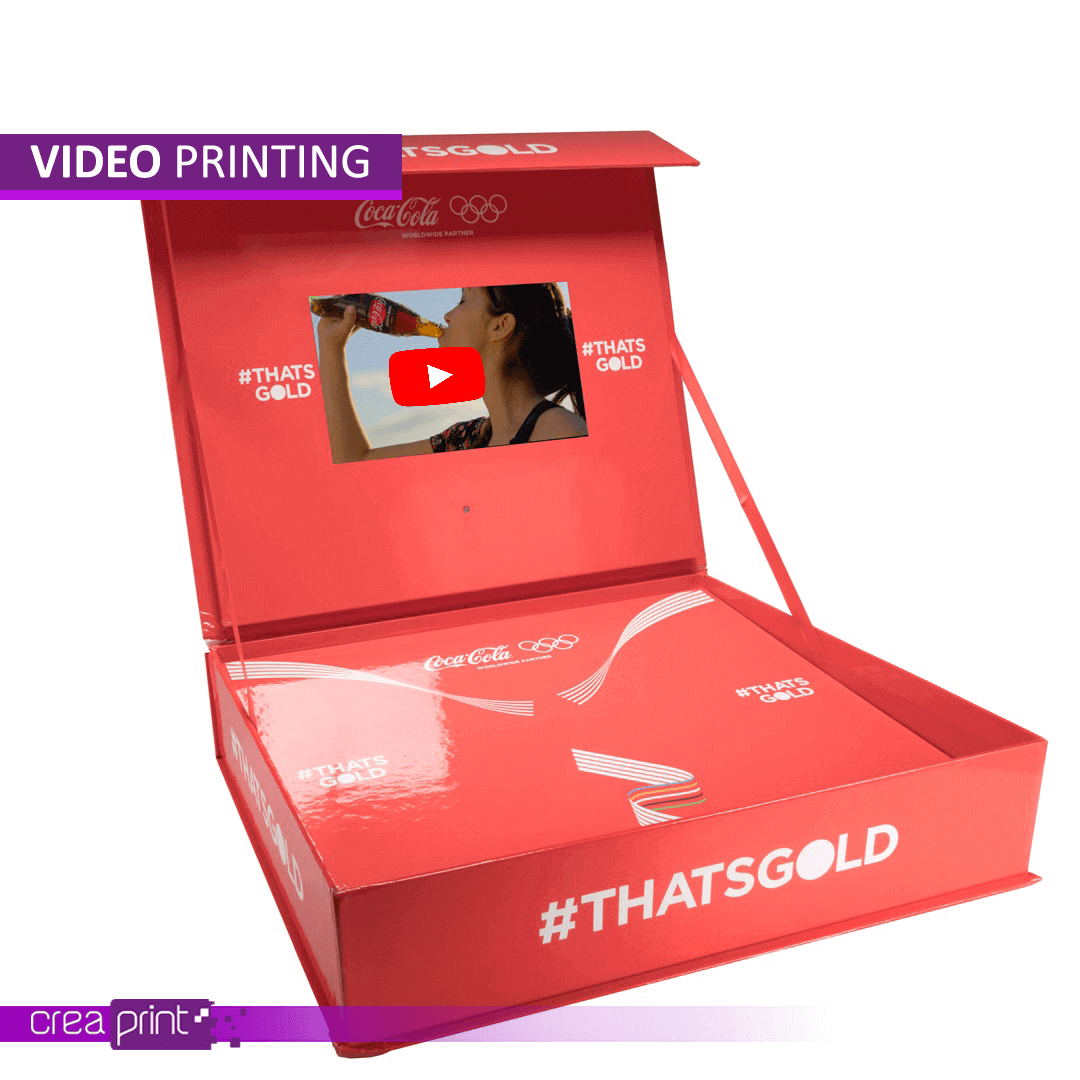 Video in Print – An Invitation Card with Embedded Video Playback Using Cutting-Edge Printing Technology