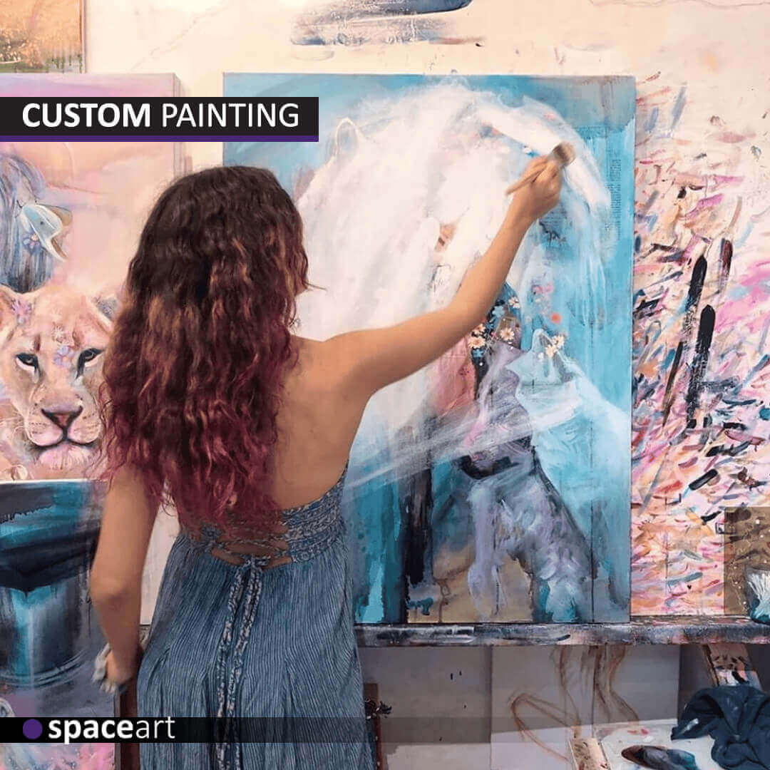 Custom oil painting service – Handcrafted artwork tailored to your vision created by professional artists