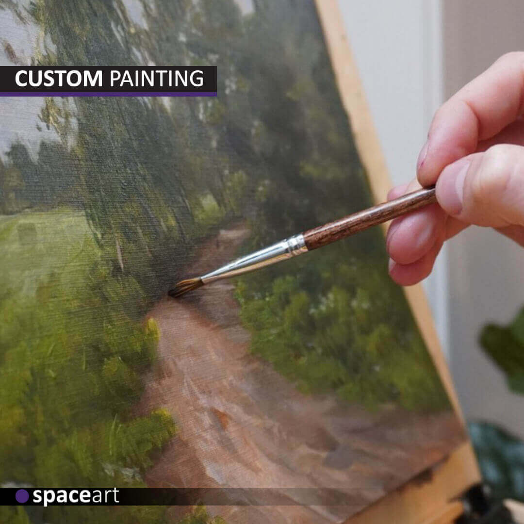 Custom painting service – Handcrafted artwork tailored to your vision, created by professional artists.
