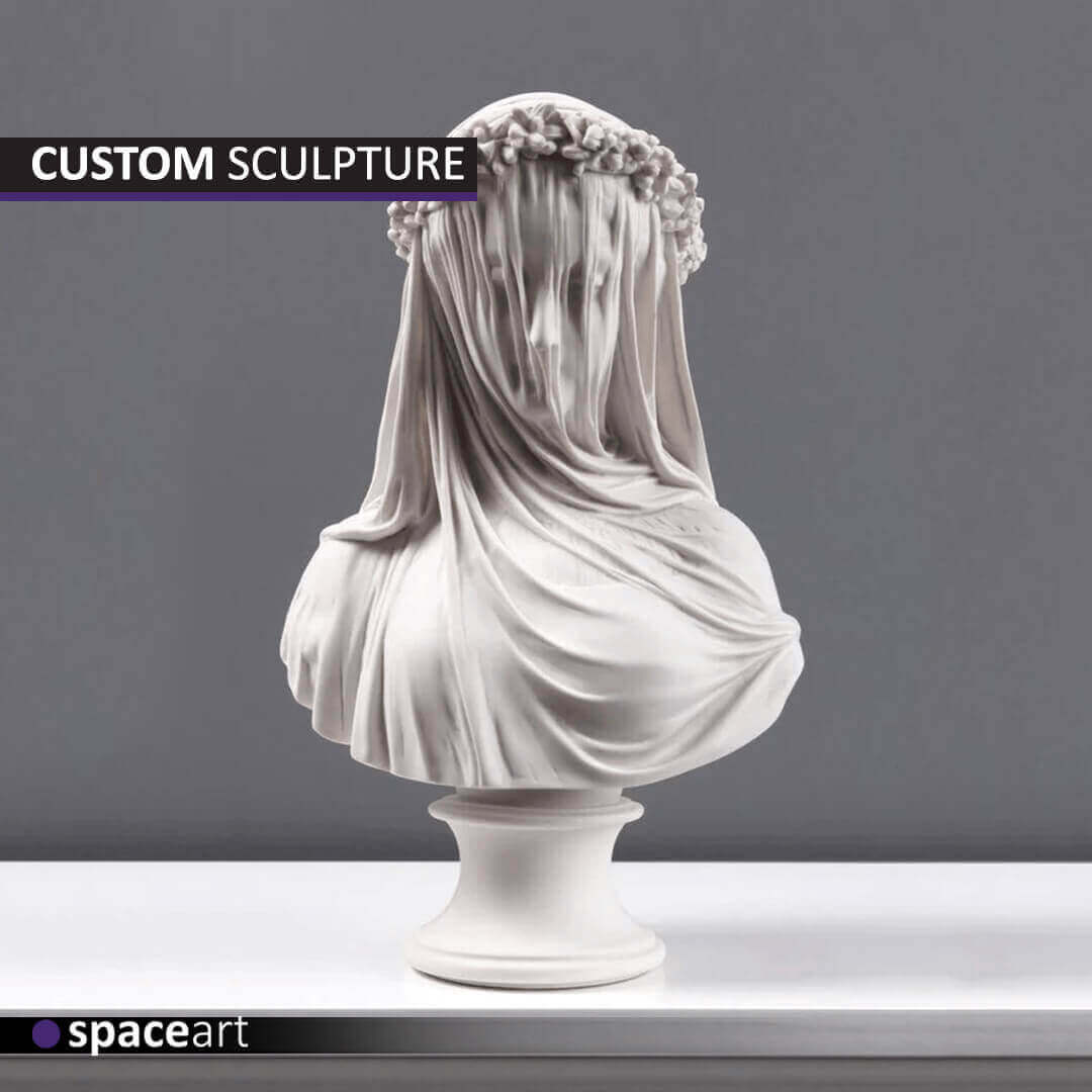 Figurative sculpture showcasing expressive human or animal forms, crafted with artistic detail