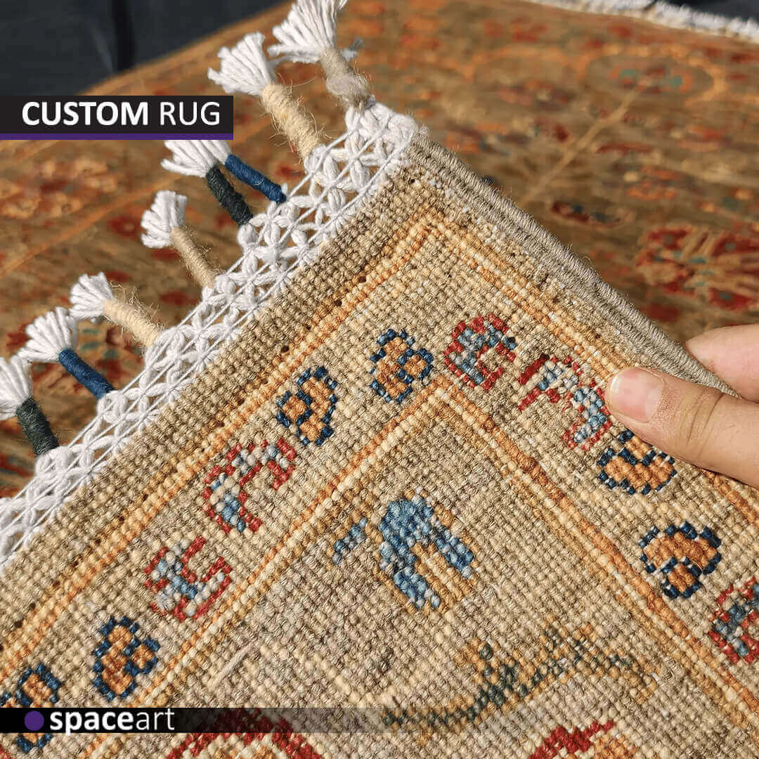 Luxurious handcrafted Persian silk carpet with intricate traditional patterns, showcasing elegance and sophistication. Available in Lebanon, Jordan, Iraq, UAE, Kuwait, Saudi Arabia, Qatar, Oman, Egypt, Nigeria, South Africa, Cyprus, Canada, and the USA.