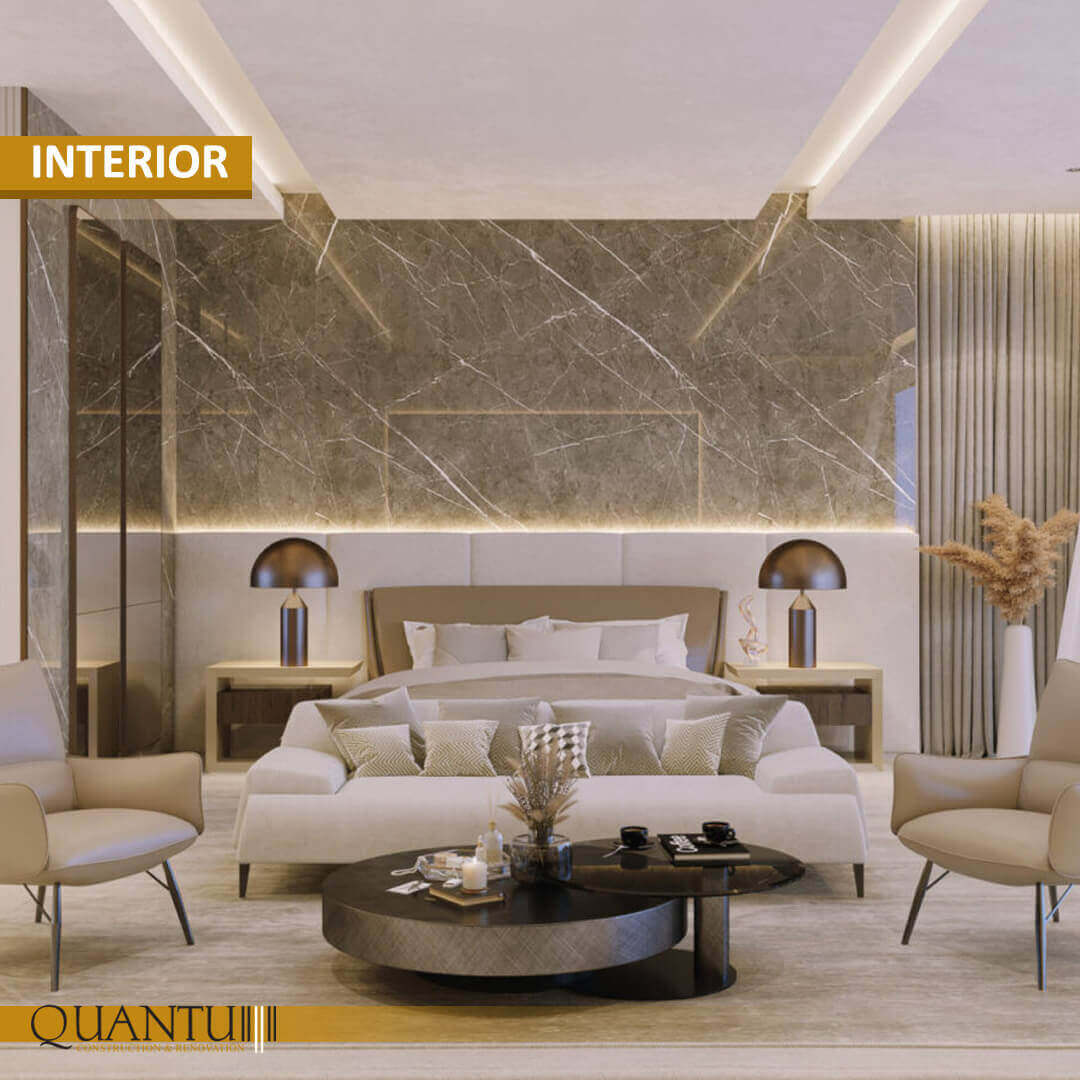 Interior design services by Quantum, showcasing expert design, aesthetic appeal, and bespoke customization for residential and commercial spaces. Available in Lebanon, Jordan, Iraq, UAE, Kuwait, Saudi Arabia, Qatar, Oman, Egypt, Nigeria, South Africa, Cyprus, Canada, and the USA.