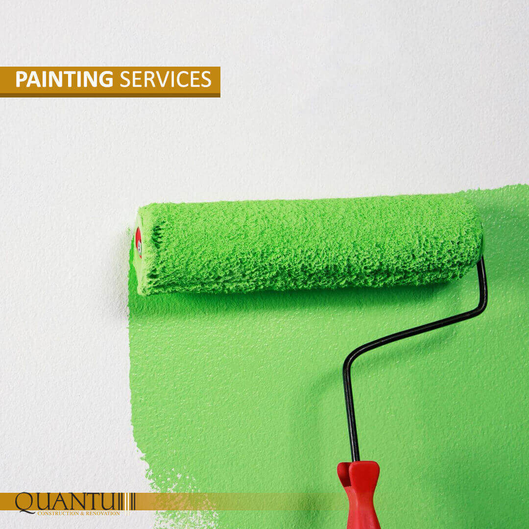 Painting worker services by Quantum, professional painting solutions in Lebanon, Jordan, Iraq, UAE, Kuwait, Saudi Arabia, Qatar, Oman, Egypt, Nigeria, South Africa, Cyprus, Canada, and the USA.