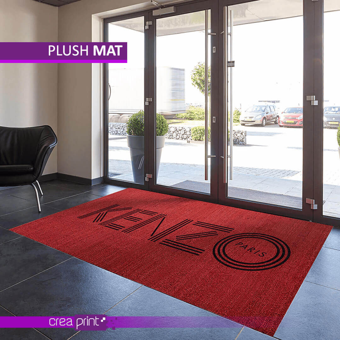 Silicone Logo Mat with Easy-to-Clean Surface
